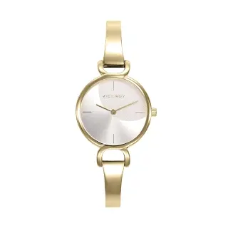 RELOJ ACERO IP DORADO BRAZALETE SRA VA