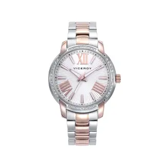 RELOJ ACERO IP ROSA BRAZALETE SRA VA