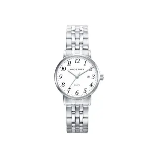 RELOJ ACERO BRAZALETE SRA BASICA VA