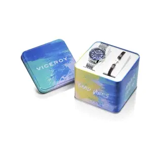 PACK RELOJ ACERO BRAZALETE NIÑO NEXT VA