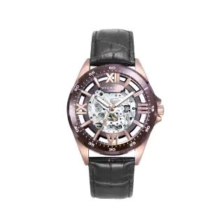 RELOJ AUTOMATICO ACERO Y CERAMICA CORREA SR VA