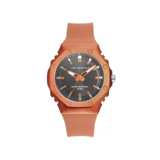 RELOJ ALUMINIO NARANJA CORREA SR VA