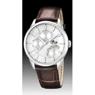 RELOJ LOTUS CABALLERO ACERO ESF PLATA CO