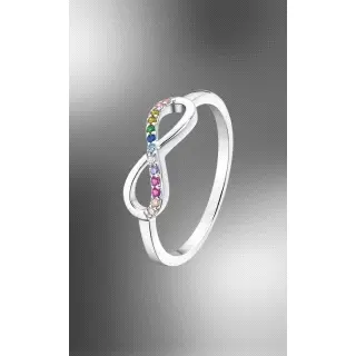 LOTUS SILVER ANILLO SRA.INFIN.MULTICOLOR