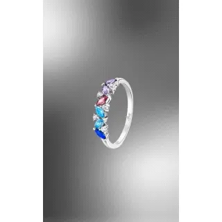 LOTUS SILVER ANILLO SRA.MULTICOLOR