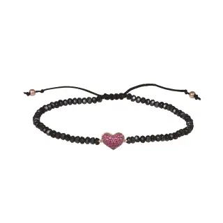 BH028R06 - PULSERA AMOR PLATA DE LEY 925