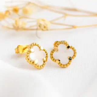 PENDIENTES ORO 18K NACAR                                                                            